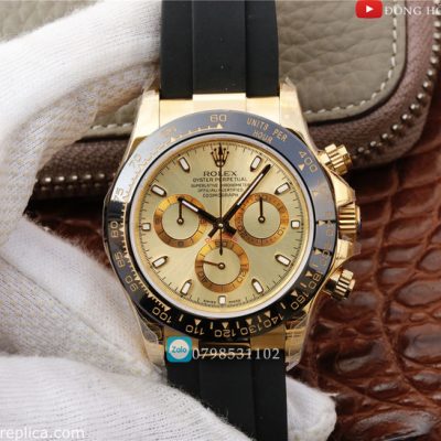 Đồng hồ Rolex Gold Chronograph 116518LN 40mm Replica