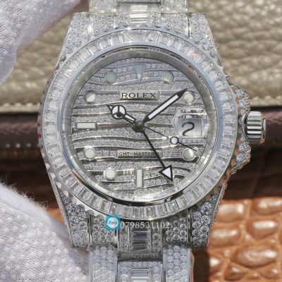Review chi tiết mẫu đồng hồ Rolex gmt master II siêu cao cấp
