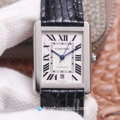 Đồng Hồ Cartier Tank Solo W5200027 41mm Automatic White Dial