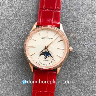 Đồng Hồ Nữ Jaeger Lecoultre Master Ultra Thin 1252520 Moonphase Red