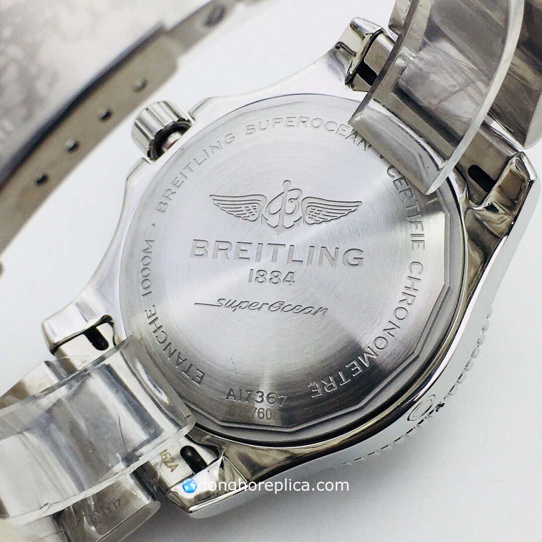 Đồng Hồ Breitling Superocean Automatic 44 Black A17367D71B1A1 Rep