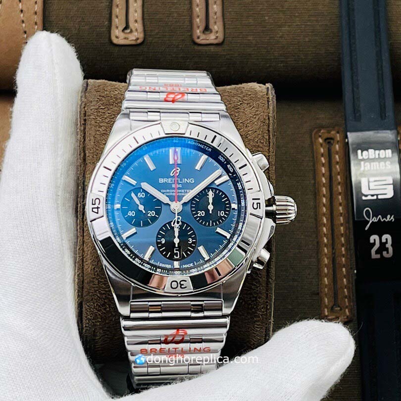 Đồng Hồ Breitling Super Chronomat AB0134101C1A1 Blue Super Fake