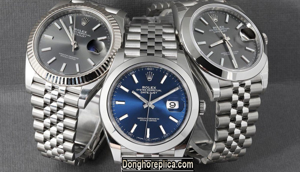 Rất nhiều mẫu đồng hồ Rolex Oyster Perpetual DateJust Replica 1:1 