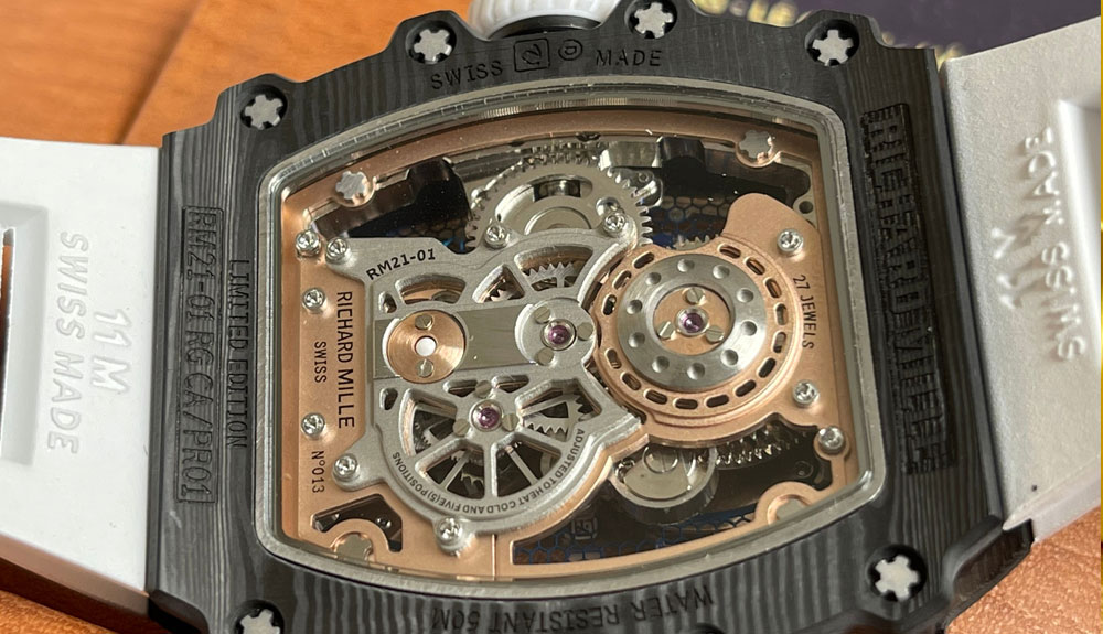 BST Đồng hồ Richard Mille Super Fake Replica siêu cấp đỉnh nhất năm