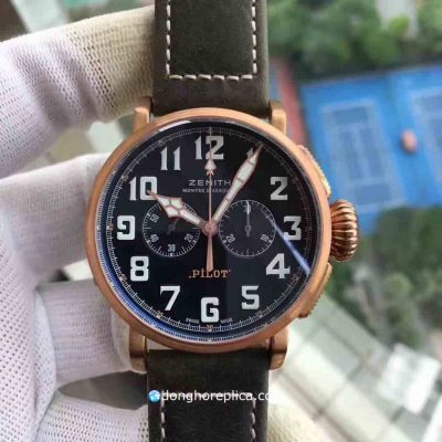 Đồng Hồ Zenith Super Fake BST Pilot Type 20 Chronograph Extra Special 29.2430.4069/21.C800