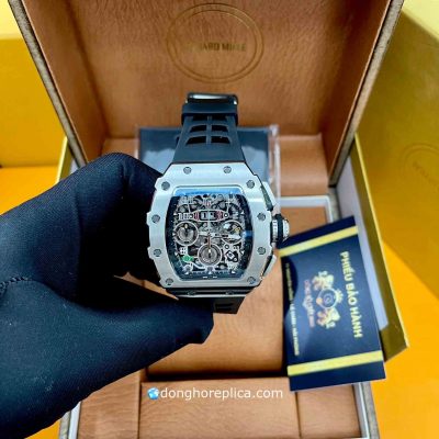 Đồng Hồ Richard Mille Super Fake BST RM11-03 Chronograph Stainless Steel