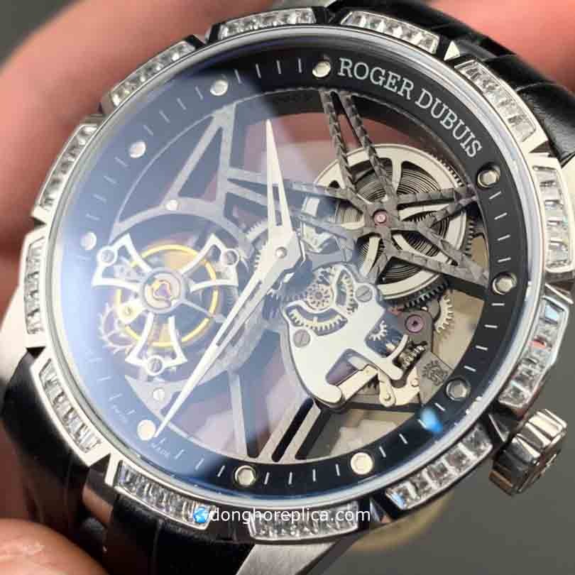 Đồng Hồ Roger Dubuis Siêu Cấp BST Excalibur Spider Tourbillon Diamond 45mm