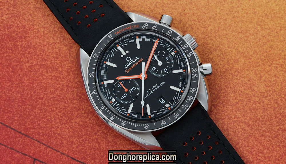 Đồng hồ Omega Co Axial Chronometer dây da