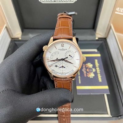 Đồng Hồ Jaeger-LeCoultre Super Fake BST Master Control Geographic Le Grand Rose Gold