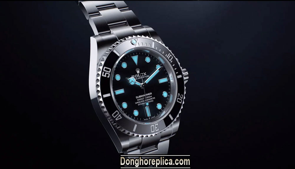 Đồng hồ Rolex Submariner sở hữu chất liệu ấn tượng