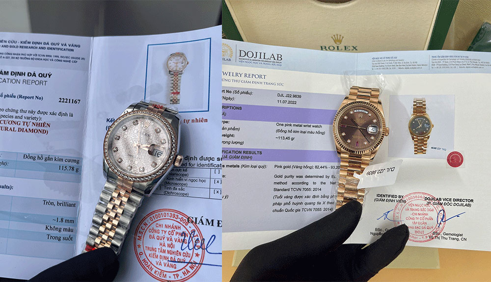 Thỏa mãn niềm đam mê bộ sưu tập đồng hồ Rolex hàng hiệu